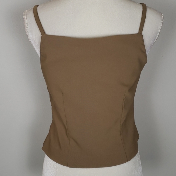 Collin Creek 3 piece Crop Pant Suit VGUC Made USA 4 - Picture 8 of 16